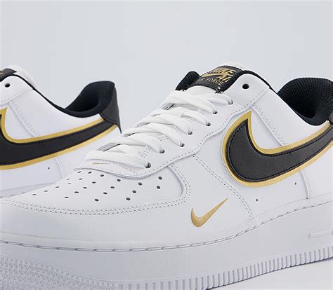 nike air force 1 wit zwart goud|nike air force 1 nederland.